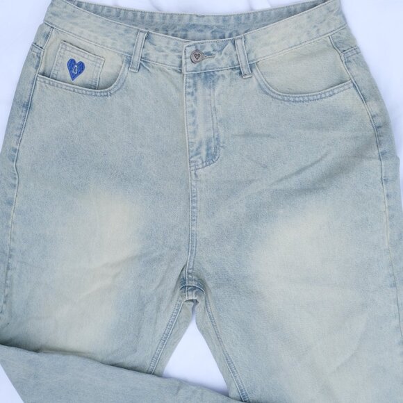 Aelfric Eden Pants - AELFRIC EDEN WIDE LEG HIGH WAIST LOOSE FIT JEANS 34 NWT